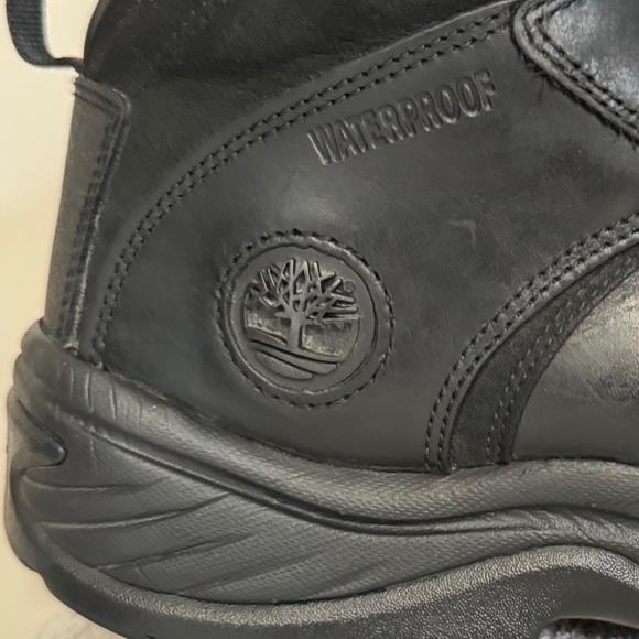 Timberland Comfortable Size 11 Men’s MT Maddsen Waterproof MID Hiker Black Boots - Picture 5 of 13